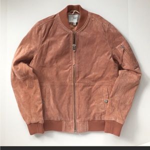 Obey Nomadic Suede Leather Jacket NWOT